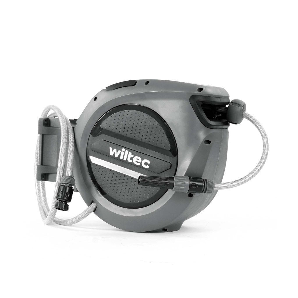 a black and grey tape measure