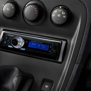 1DIN 12V LCD FM Autoradio 4x55W 2x USB Bluetooth SD + Fernbedienung RENEW FORCE SALE
