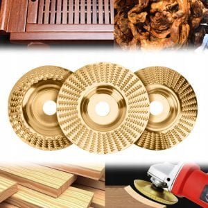 Komplet 3 brusnih plošč za poliranje lesa 100mm volframov karbid