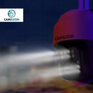 2MPx WIFI brezžična vrtljiva nadzorna kamera 2MP FULL HD LED bela