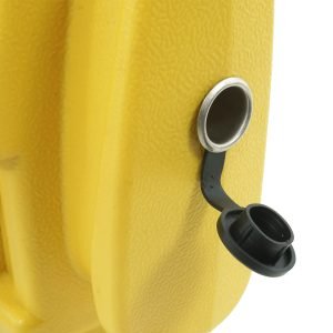 4v1 LED 12V booster 900A zaganjalec Jump Starter polnilec in kompresor 25 a yellow container with a black lid