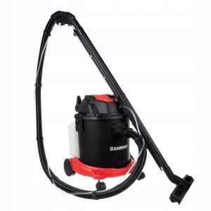 a vacuum cleaner with a handle