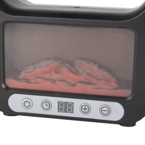 Dekorativer LED-Kamin, Warmwasserbereiter, elektrische Heizung 500 W mit Thermostat