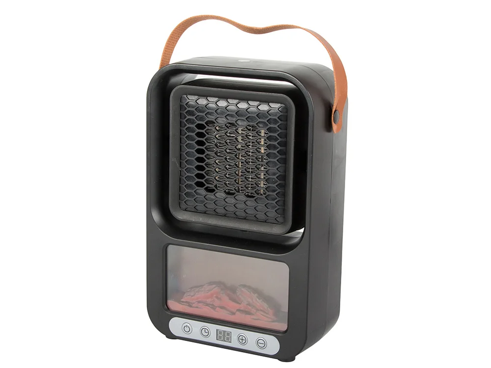 Dekorativni LED grijač za kamin, električni grijač 500W s termostatom - slika 10