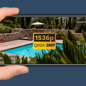 WIFI bežična rotirajuća 3MPX kamera za video nadzor IR Connect C30 Tuya