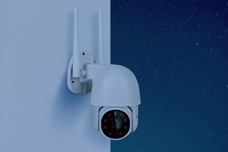 WIFI Wireless drehbare 3MPX Videoüberwachungskamera IR Connect C30 Tuya 3 Drahtlose, drehbare 3-MP-IR-Videoüberwachungskamera mit WLAN-Funktion