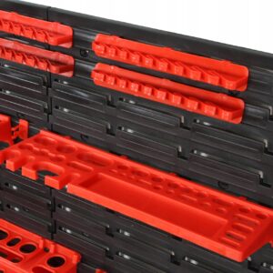Stenski predalnik PVC 130 delni organizator orodja 230x78cm