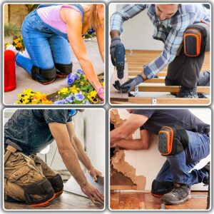 Set univerzalnih nakolenčnikov z gelom dvojno zapenjanje