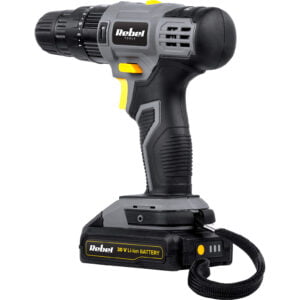 Set 20V aku. udarni vijačnik 30Nm 2Ah Li-ion LED + nastavki v kovčku