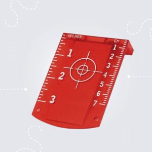 Magnetna tarča za rdeče laserske nivelirje 10cm