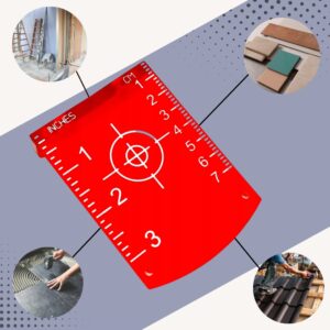 Magnetna tarča za rdeče laserske nivelirje 10cm