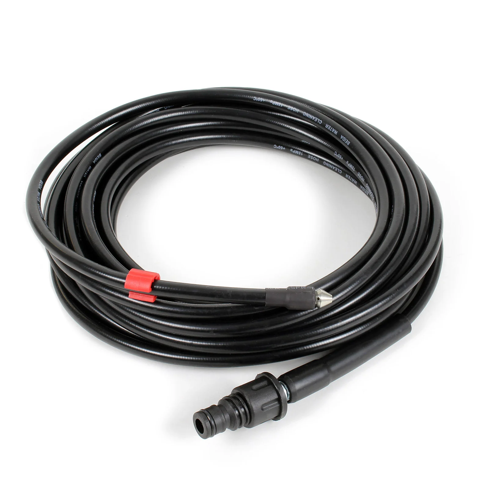 Crijevo za čišćenje odvoda 20m za visokotlačne čistače do 160Bar + 4 adaptera - slika 9