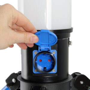 Gradbeni 576 LED stolp na stativu 100W 360° 10000lumnov 5000K