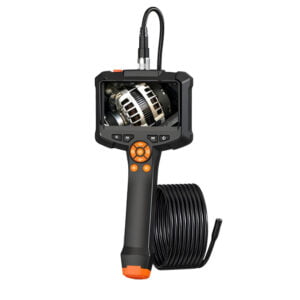 LCD enoročna endoskopska inšpekcijska kamera 8 LED z Full HD monitorjem 5m 18 a camera with a cable