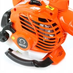 a close up of a leaf blower