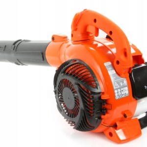 a close up of a leaf blower