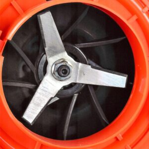 2v1 motorni pihalnik in sesalnik listja + vreča 6500vrt/min