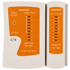 Digitalni UTP tester omrežnih kablov RJ45 RJ11