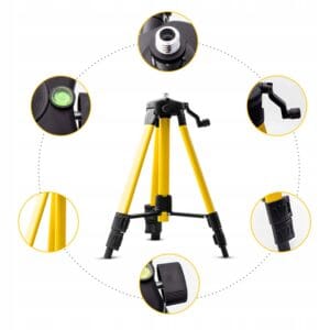 Univerzalni kovinski stativ za laserske nivelirje do 120cm