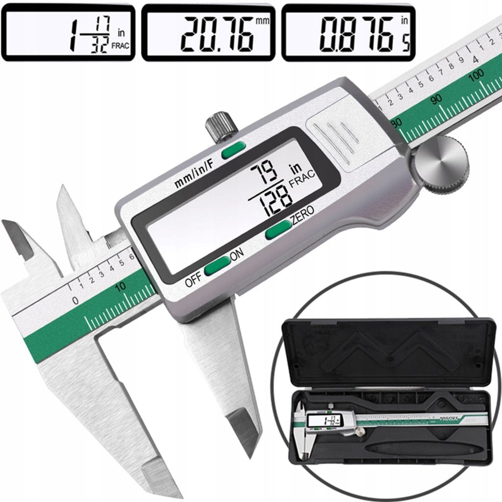 a close up of a caliper