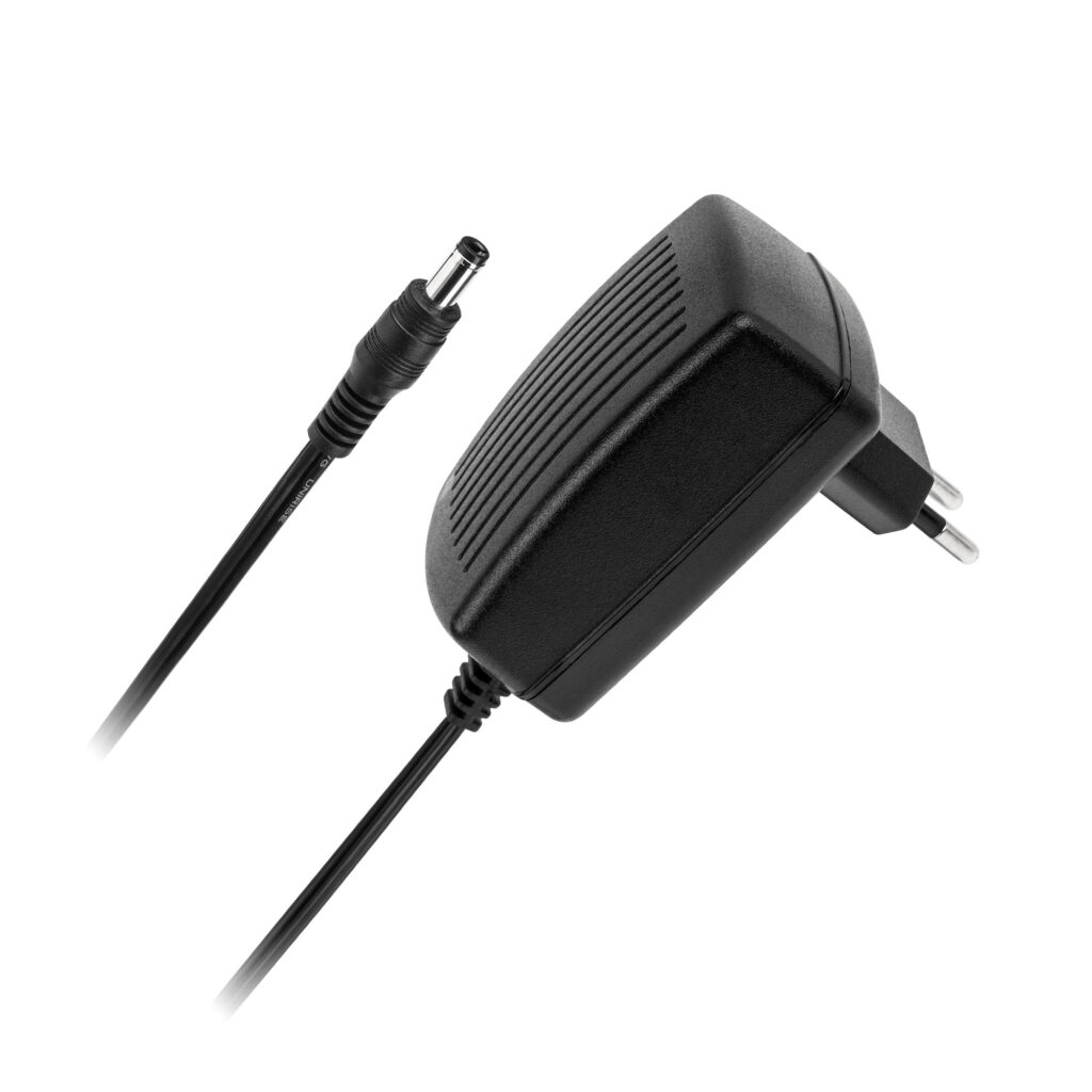 a close-up of a power cord