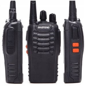 Set dveh aku. prenosnih radijskih postaj 1500mAh do 10km PMR