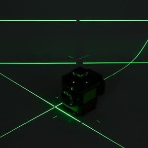 Aku. 16 linijski zeleni gradbeni laserski nivelir 2x 2400mah LCD LL28 AKCIJA