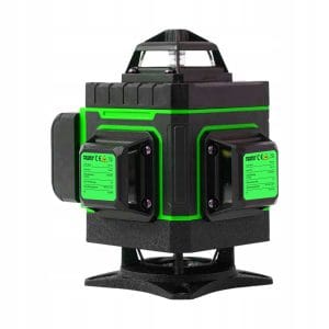 Aku. 16 linijski zeleni gradbeni laserski nivelir 2x 2400mah LCD LL28 AKCIJA