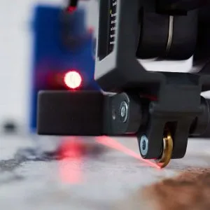 PRO jednostruki veliki keramički rezač do 1200 mm na kotačima + laser 31 Veliki keramički rezač s jednom trakom, laserom i kotačima