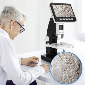 Digitalni LCD mikroskop LED 1000X zoom USB