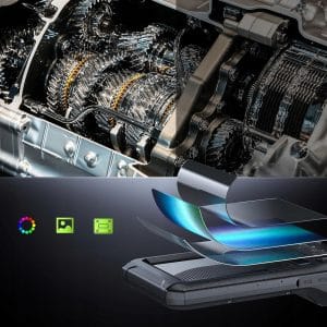 LCD LED 8mm Full HD endoskopska inšpekcijska kamera z monitorjem 5m IP67