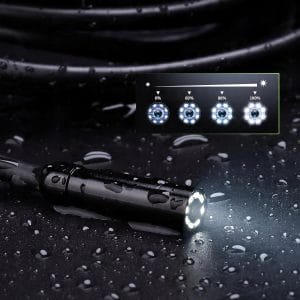 LCD LED 8mm Full HD endoskopska inšpekcijska kamera z monitorjem 5m IP67