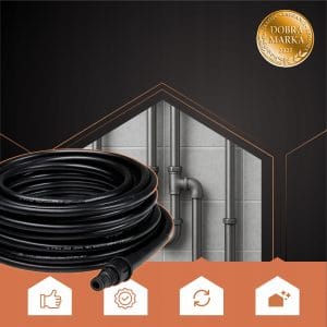 Univerzalna čistilna cev odtočnih cevi 15m za visokotlačne čistilnike 160Bar