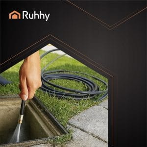 Univerzalna čistilna cev odtočnih cevi 15m za visokotlačne čistilnike 160Bar