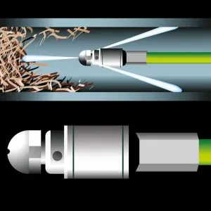 Universal Rohrreinigungsschlauch 15m für Hochdruckreiniger 160Bar