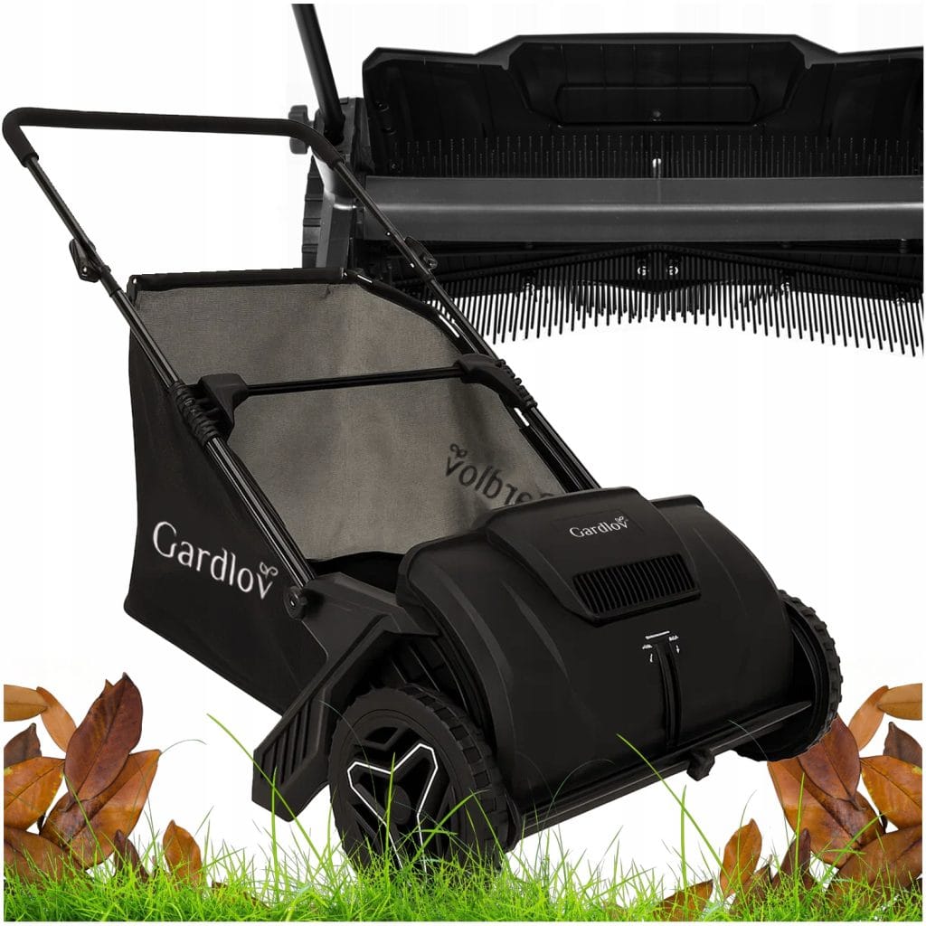 Mehanski pobiralec listja in trave zbiralnik listja