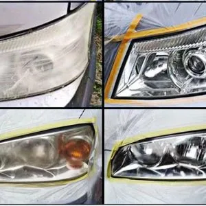 Set za poliranje i restauraciju farova na paru 100 ml