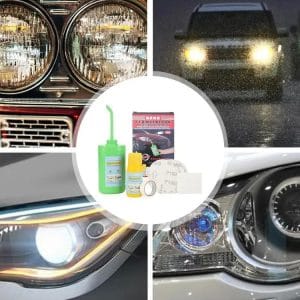 Parni komplet za poliranje in obnovo žarometov 100ml