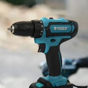 Alternative view of Set 21V aku. udarni vijačnik 50Nm 2x 2Ah Li-ion LED nastavki v kovčku