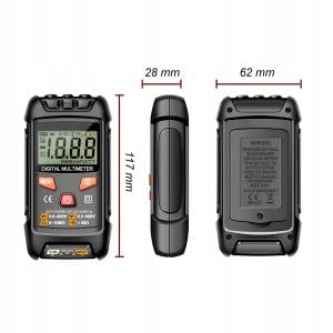Univerzalni brezkontaktni digitalni multimeter LCD NCV 17 MAS830L8 digitalni multimeter z LCD zaslonom in NCV funkcijo