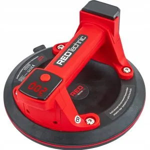 Set ručki za usisavanje na baterije s vakuumskom čašicom 200 mm do 200 kg LCD kućište 1,5 Ah