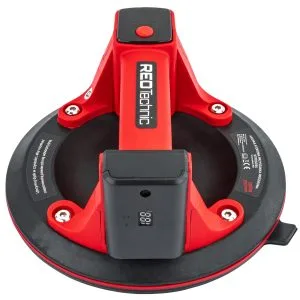 Set ručki za usisavanje na baterije s vakuumskom čašicom 200 mm do 200 kg LCD kućište 1,5 Ah