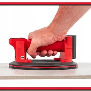 Set ručki za usisavanje na baterije s vakuumskom čašicom 200 mm do 200 kg LCD kućište 1,5 Ah