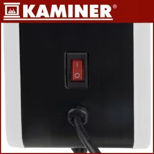 Pametni električni konvektor od 2300 W s WiFi zaslonom i aplikacijom, bijeli