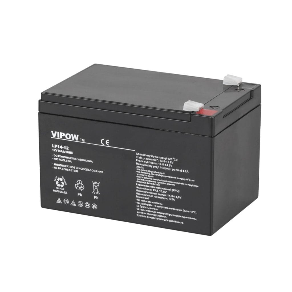 12V baterija 14Ah ciklični gel akumulator AGM za UPS