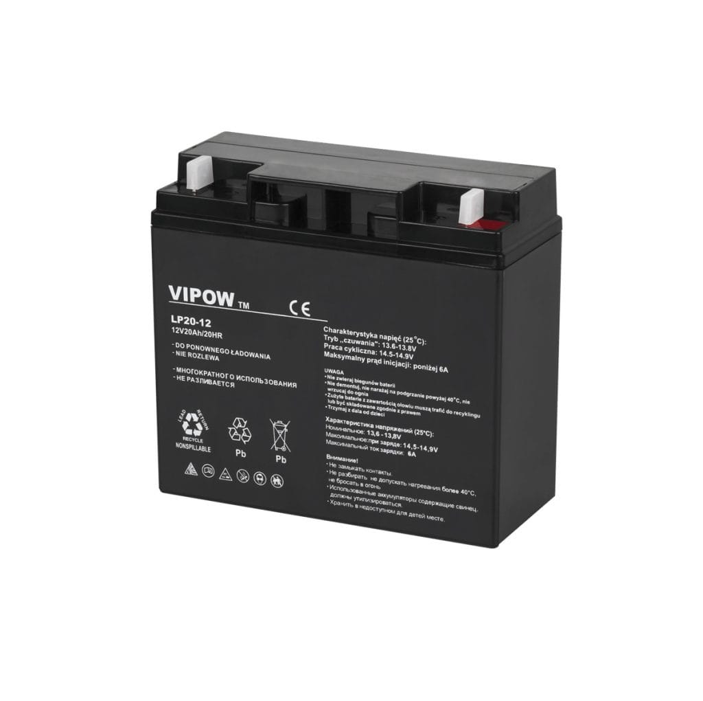 12V baterija 20Ah ciklični gel akumulator AGM za UPS