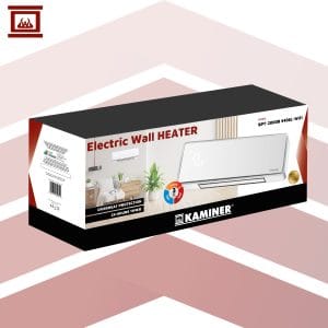 2000W stenska WIFI grelna zračna zavesa LCD APP ZELVION + daljinec bela 16 [