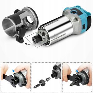 Set 2000W namizni nadrezkar rezkalnik 6-8mm do 33.000 vrt/min