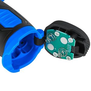 Avtomatska baterijska LED lepilna pištola za nanašanje silikonov in mas do 300ml