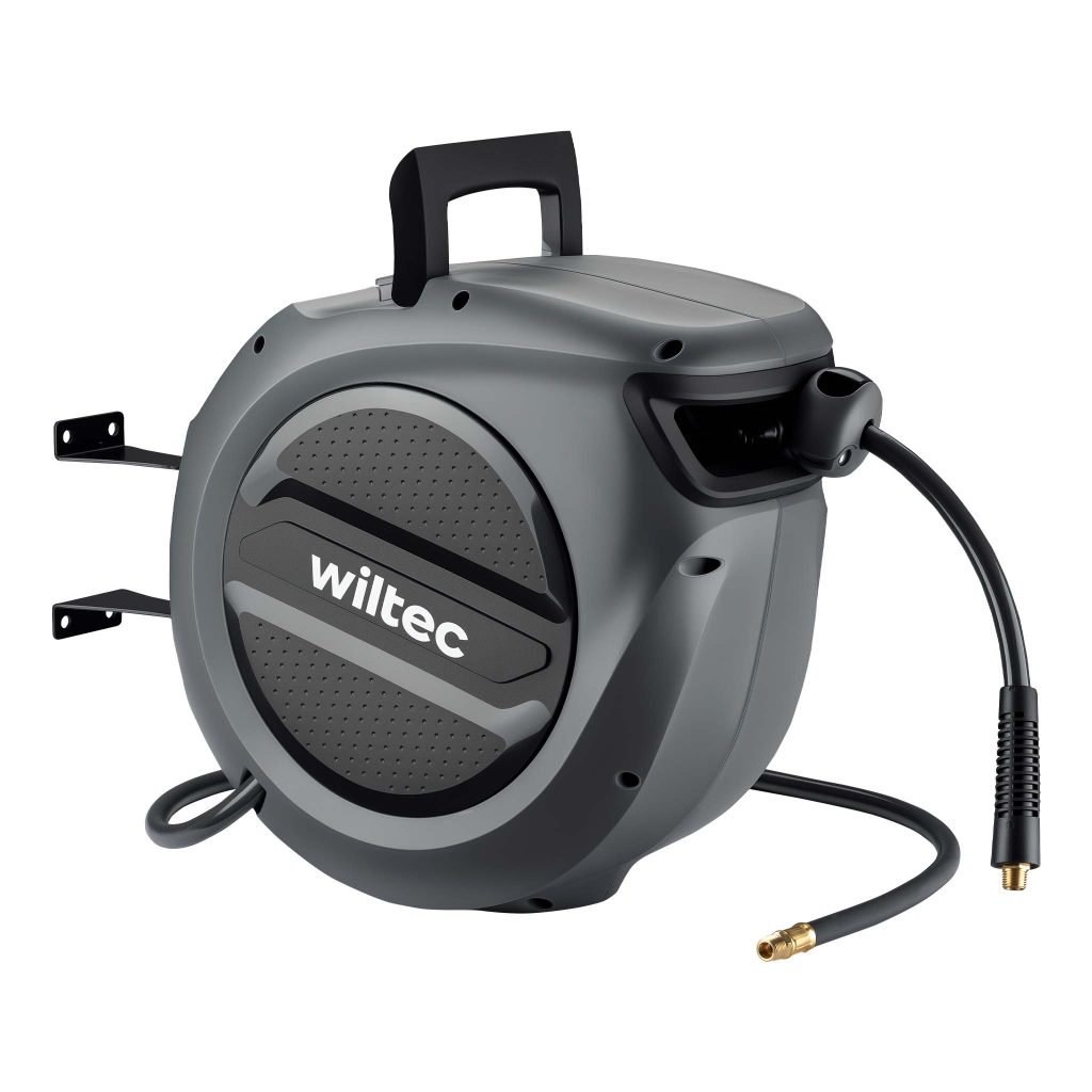 Stenska kompresorska avtomatska izvlečna cev na kolutu 20m 17Bar